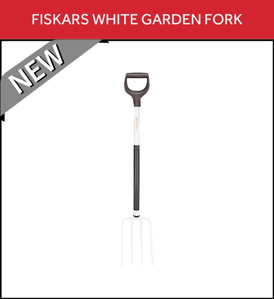 Fiskars white garden fork